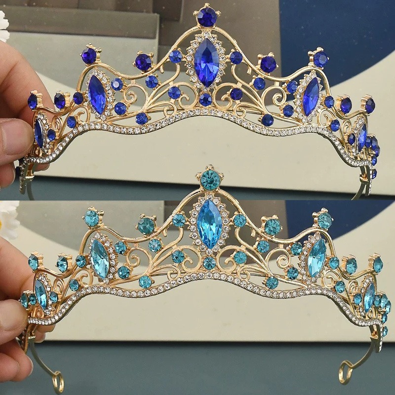 Vintage Fashion Guild - Couronne de Princesse Vintage Baroque en