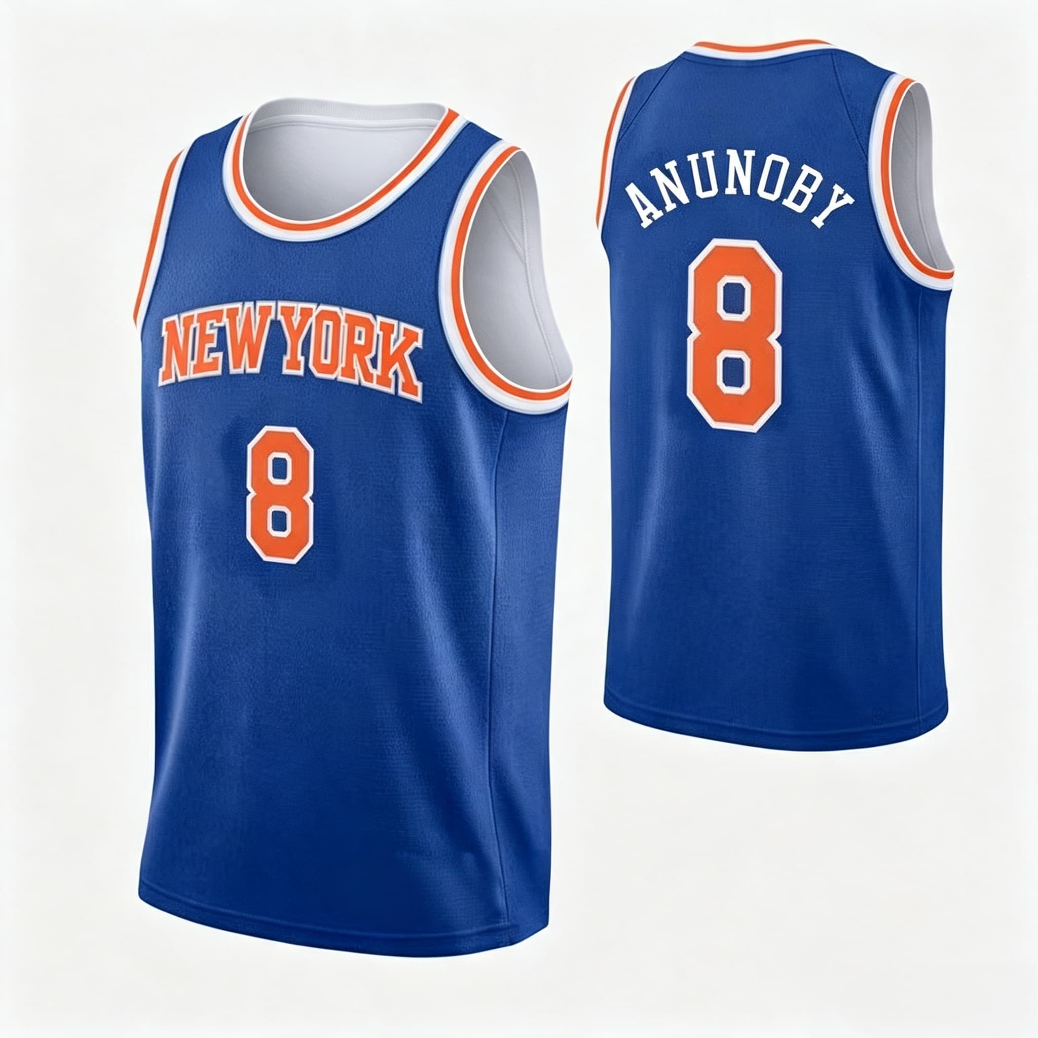 Vintage Fashion New York - Hommes Anunoby # 8 Maillots de