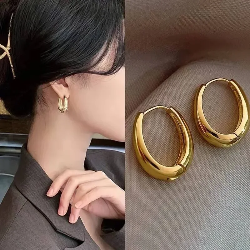 Vintage Fashion Guild - Boucles d'oreilles classiques en alliage de