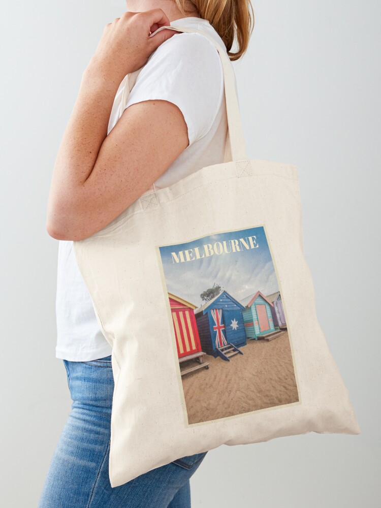 Vintage Fashion Melbourne - Sac fourre-tout vintage Melbourne, superbe sac