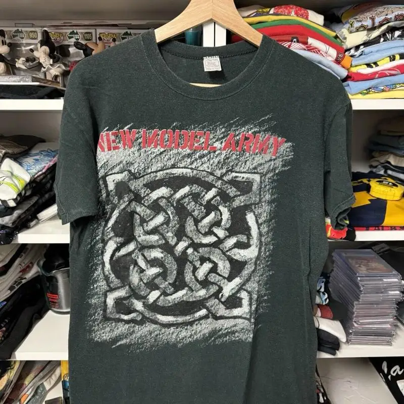 Band Tee Faded 90S - Reprint New Model Army 90S Vintage
