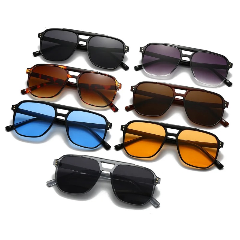 Vintage Fashion Brands - Lunettes de soleil vintage unisexe à