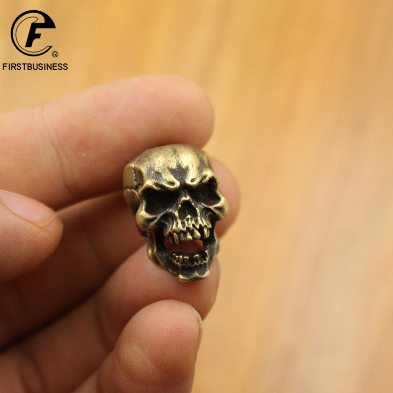 Vintage Fashion Tv - Porte-Clés en Laiton avec Statue de