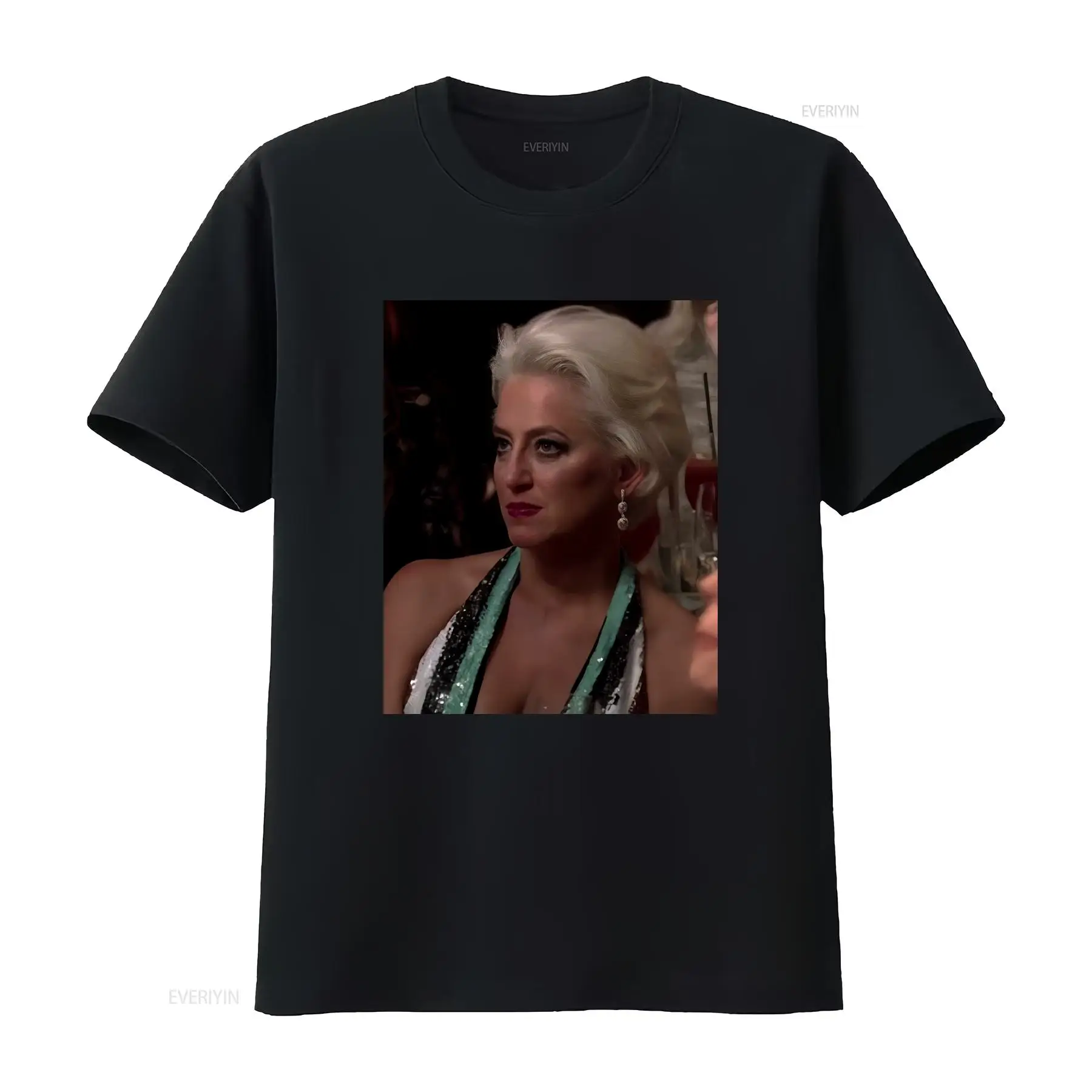 Vintage Fashion New York - T-shirt tendance Dorinda Medley Angry Face