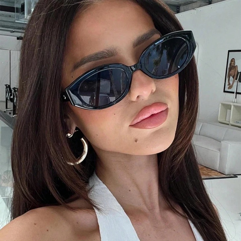 Vintage Fashion Aesthetic - Lunettes de soleil œil de chat