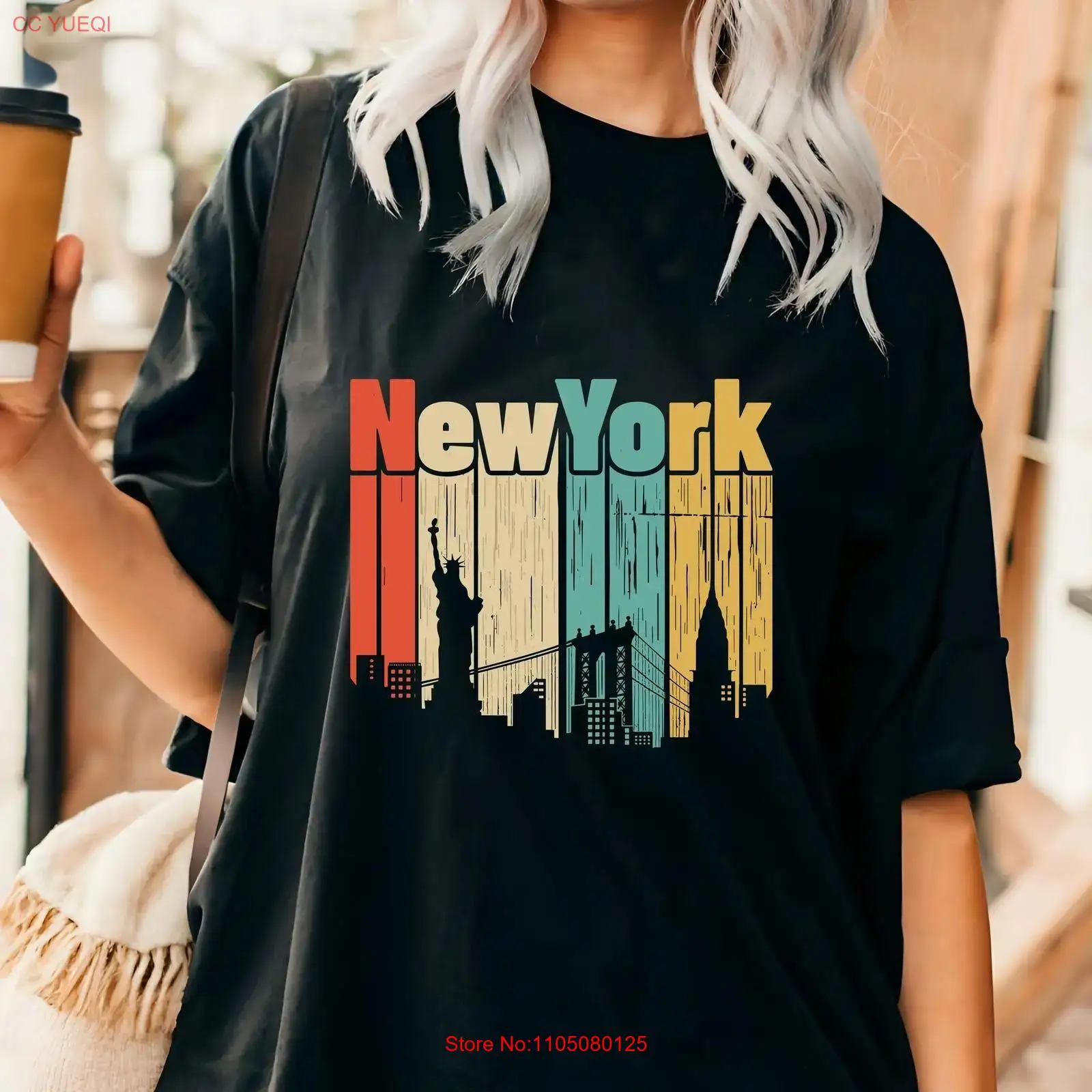 Vintage Fashion New York - New York rétro t-shirt USA voyage