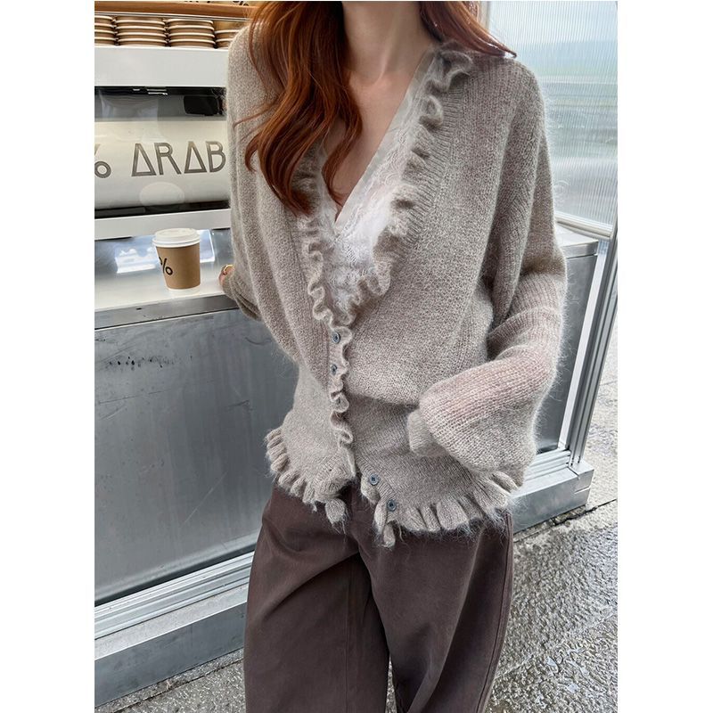 Cardigan à manches longues et  - Crop Cardigan Vintage avis et prix