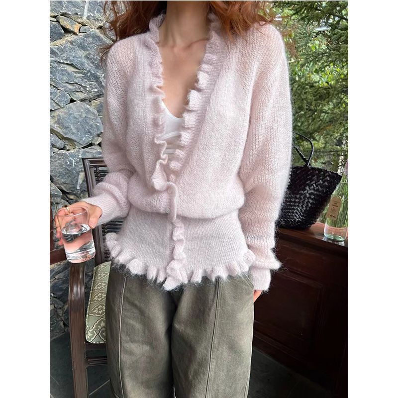 Cardigan à manches longues et  - Crop Cardigan Vintage avis et prix