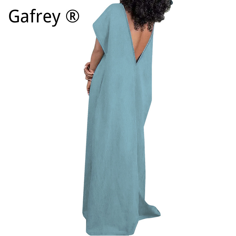 Robe longue en jean pour femme - Vintage Fashion Outfit avis et prix