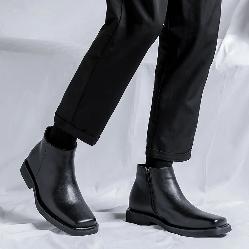 Noir nouvelle mode hommes chau - Vintage Fashion Aesthetic avis et prix