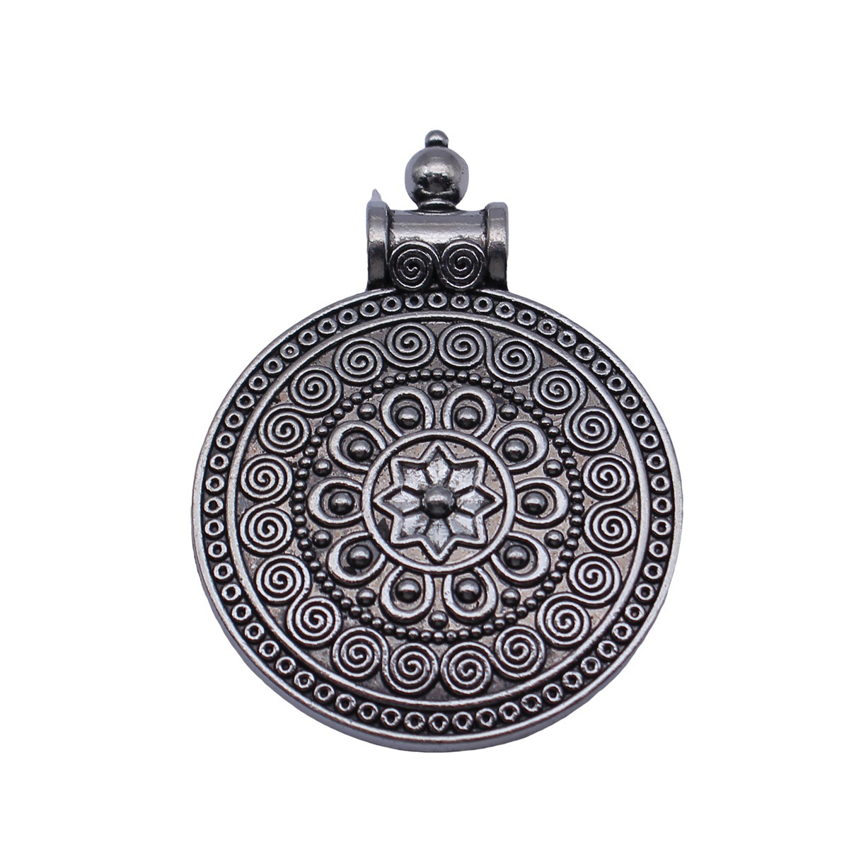 Pendentif Mandala ethnique boh - Vintage Fashion Guild avis et prix