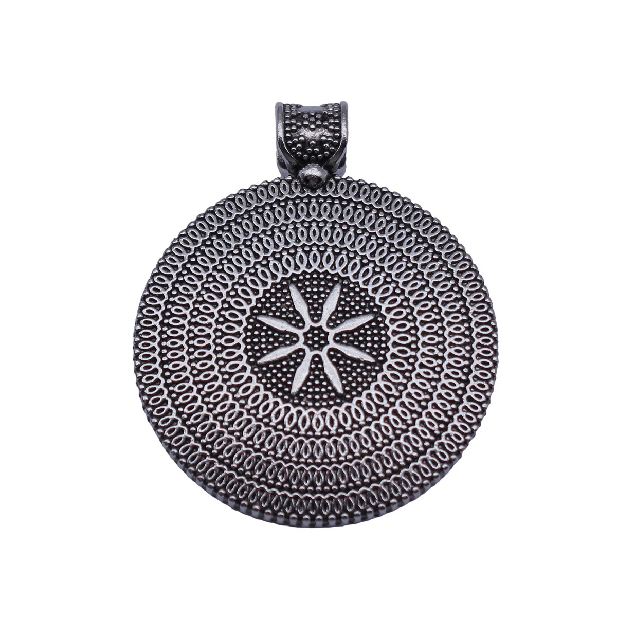 Pendentif Mandala ethnique boh - Vintage Fashion Guild avis et prix