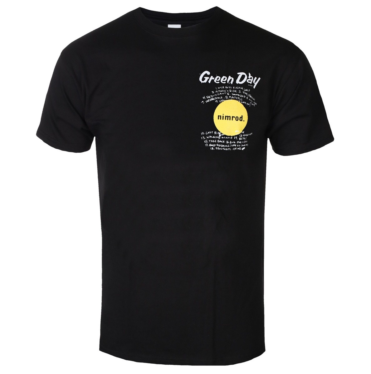 T-shirt unisexe Green Day impr - Band Tee Faded 90S avis et prix