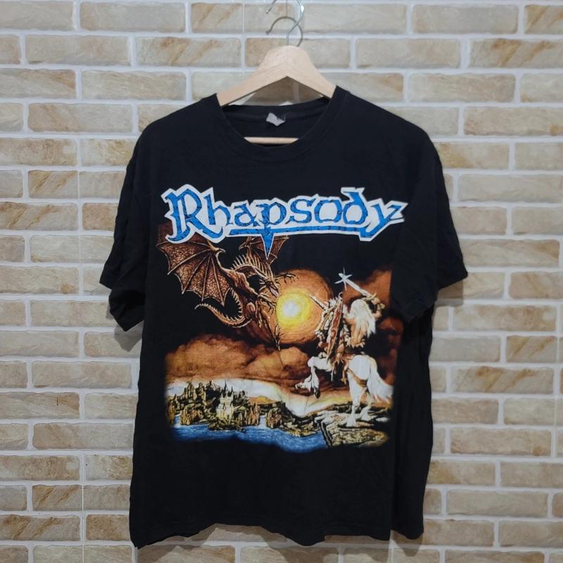 vintage années 90 Rhapsody Of  - Band Tee Faded 90S avis et prix