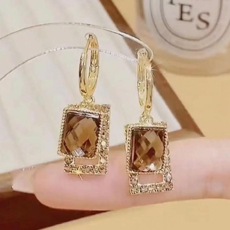Boucles d'oreilles pendantes e - Vintage Fashion Guild avis et prix
