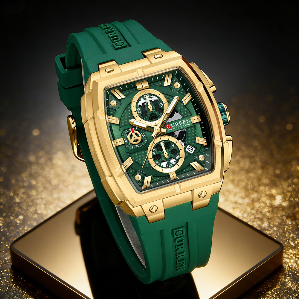 Montre vintage de luxe CURREN  - Vintage Fashion Aesthetic avis et prix