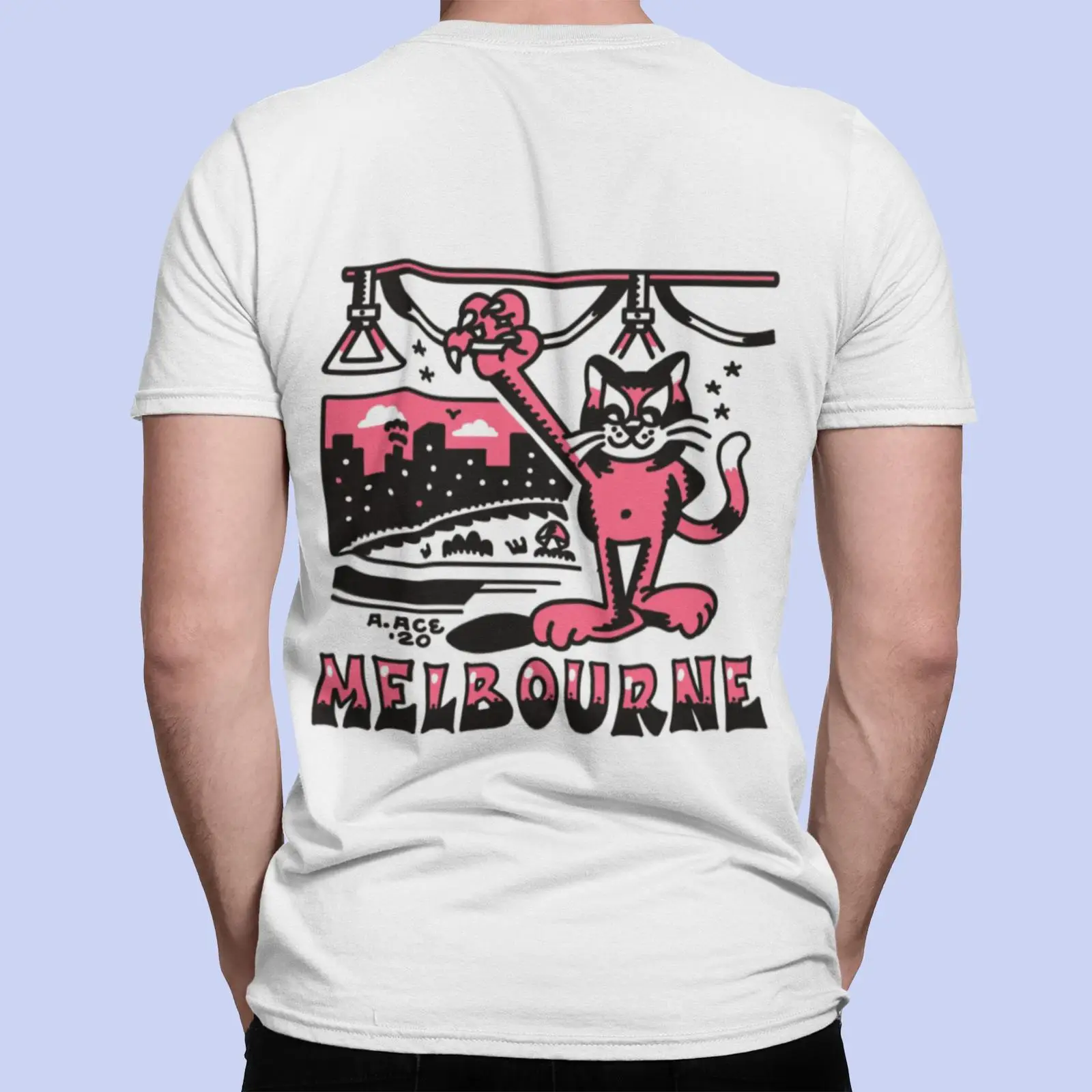 T-shirt Melbourne Tram, motif  - Vintage Fashion Melbourne avis et prix