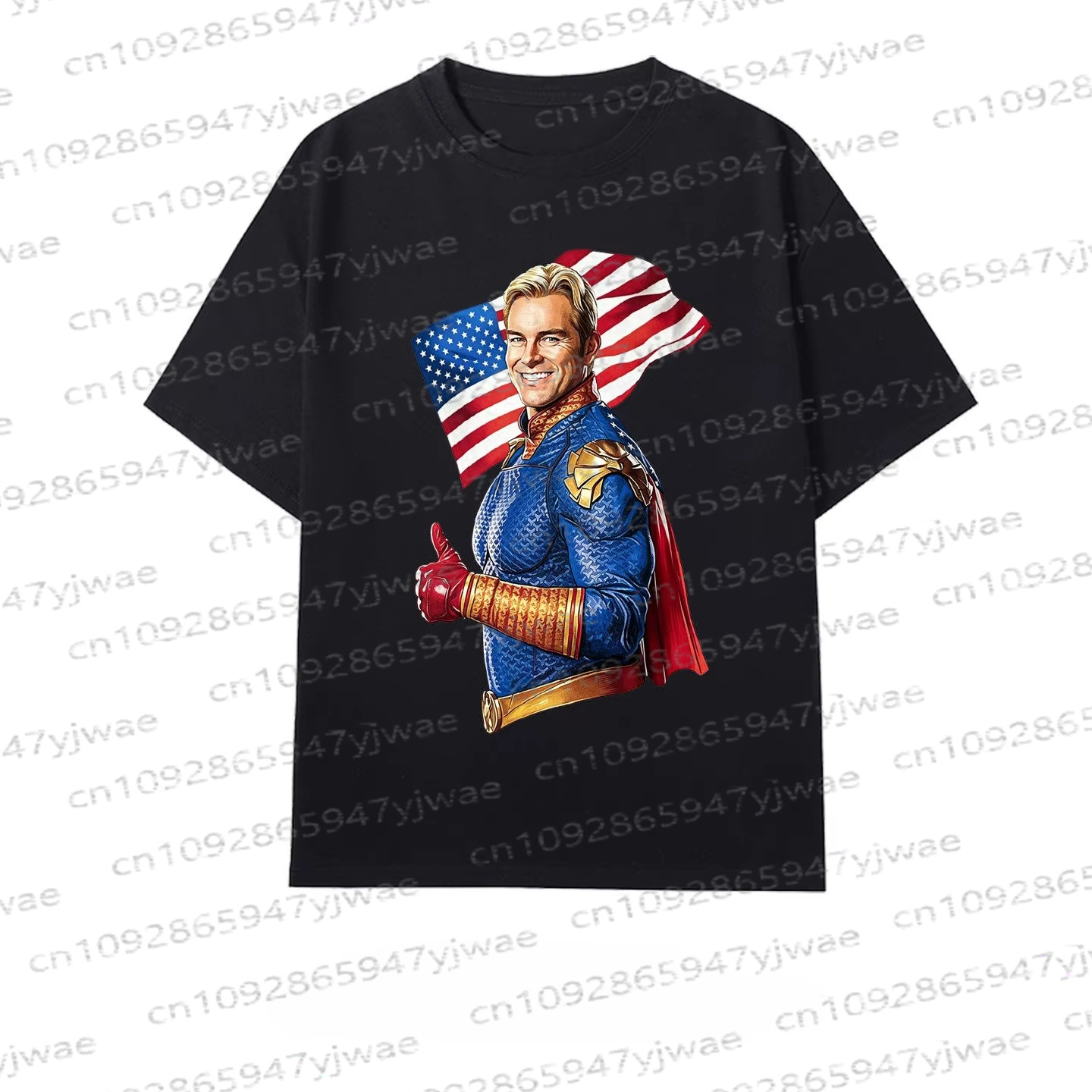 T-shirt en coton avec motif Th - Vintage Fashion Tv avis et prix