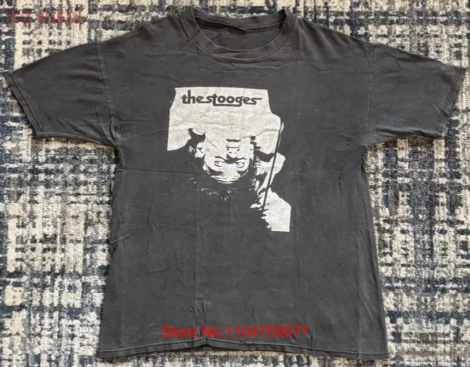 Vintage années 90 The Stooges  - Band Tee Faded 90S avis et prix
