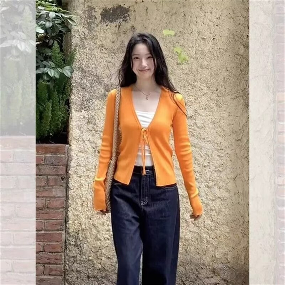 Cardigan fin en tricot à manch - Crop Cardigan Vintage avis et prix