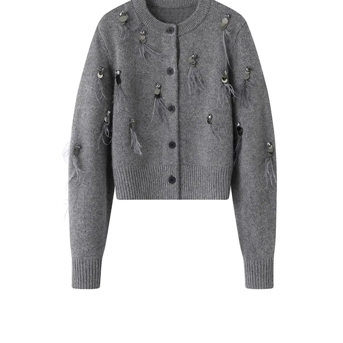Manteau d'hiver automne haut d - Crop Cardigan Vintage avis et prix