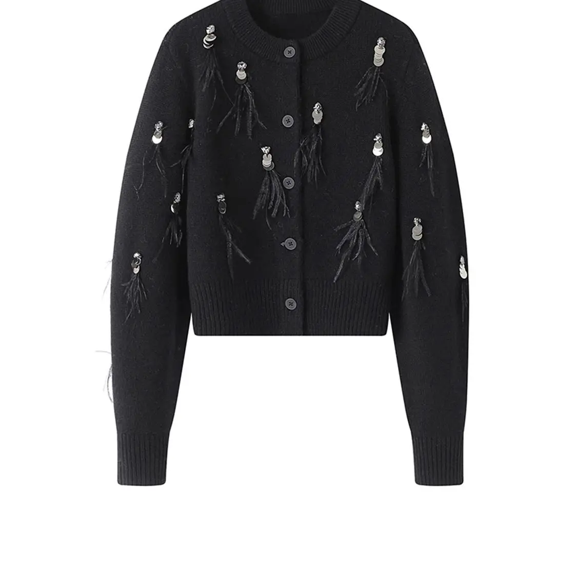 Manteau d'hiver automne haut d - Crop Cardigan Vintage avis et prix