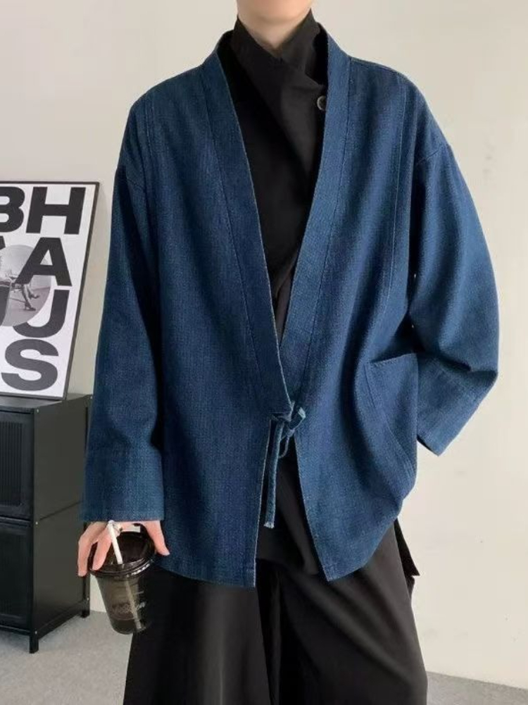 Manteau en jean Vintage de Sty - Crop Cardigan Vintage avis et prix