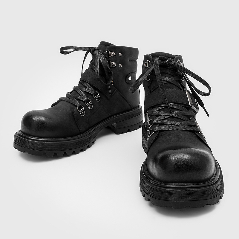 Marque hommes bottes en cuir m - Vintage Fashion Brands avis et prix