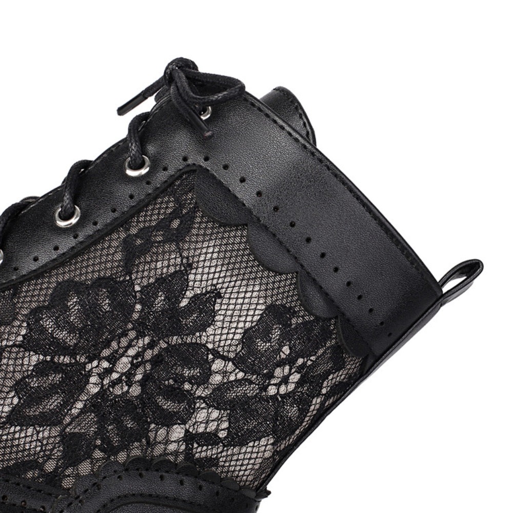 Bottines vintage à lacets en d - Vintage Fashion Outfit avis et prix