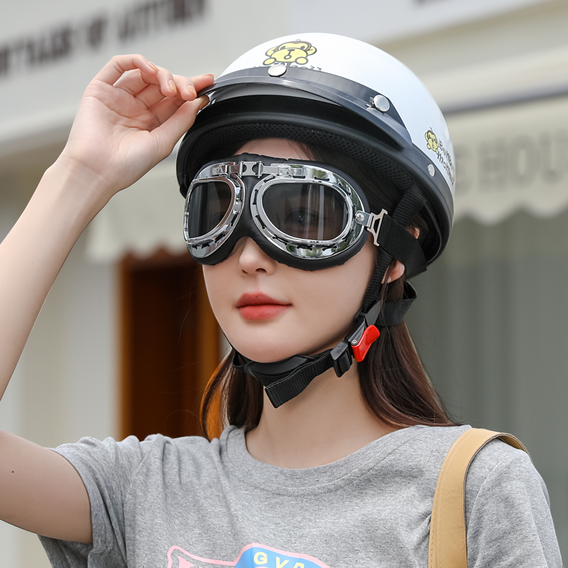 Casque de moto unisexe pour vé - Vintage Fashion Ads avis et prix
