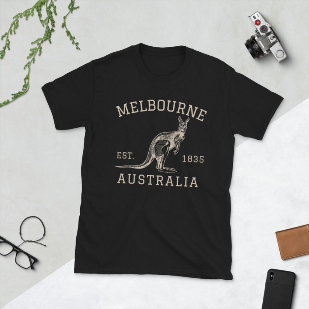 Melbourne australie T-Shirt au - Vintage Fashion Melbourne avis et prix