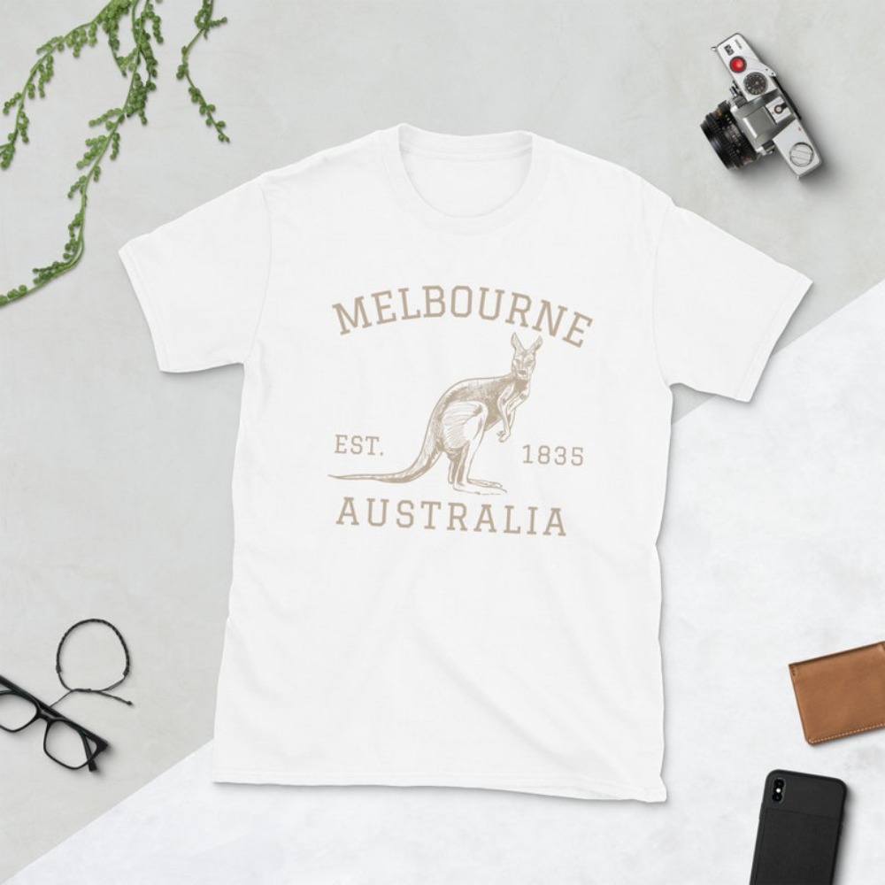 Melbourne australie T-Shirt au - Vintage Fashion Melbourne avis et prix
