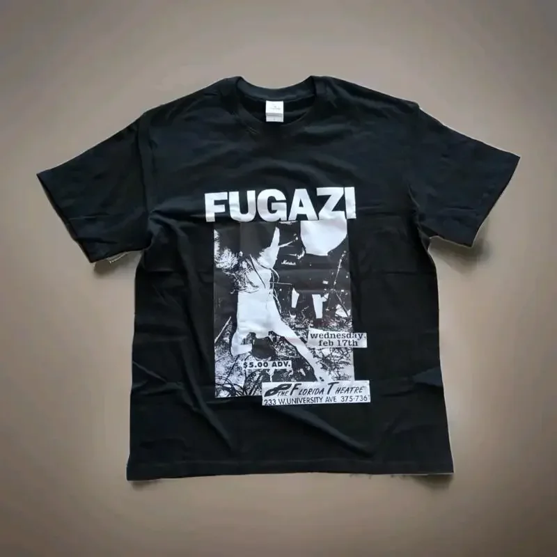 Fugazi Vintage Reprint 90's Pu - Band Tee Faded 90S avis et prix