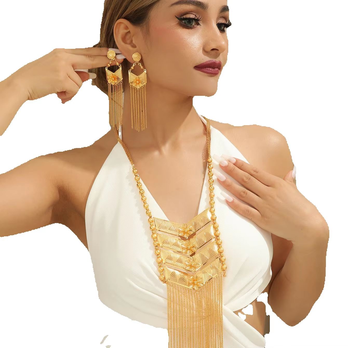 Ensemble de bijoux en alliage  - Vintage Fashion Guild avis et prix